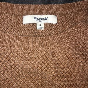 Madewell Sweaters - Madewell Chronicle Brown Sweater Small Madewell Sweaters - Madewell Chronicle Brown Sweater Small
